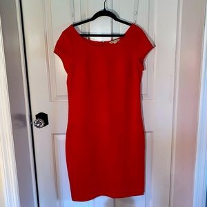8T - Banana Republic Bright Orange Dress